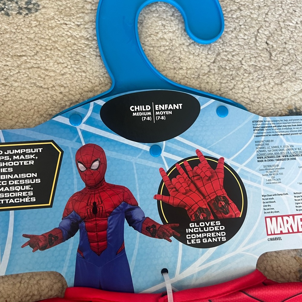 Spider man costume - Picture 2 of 4